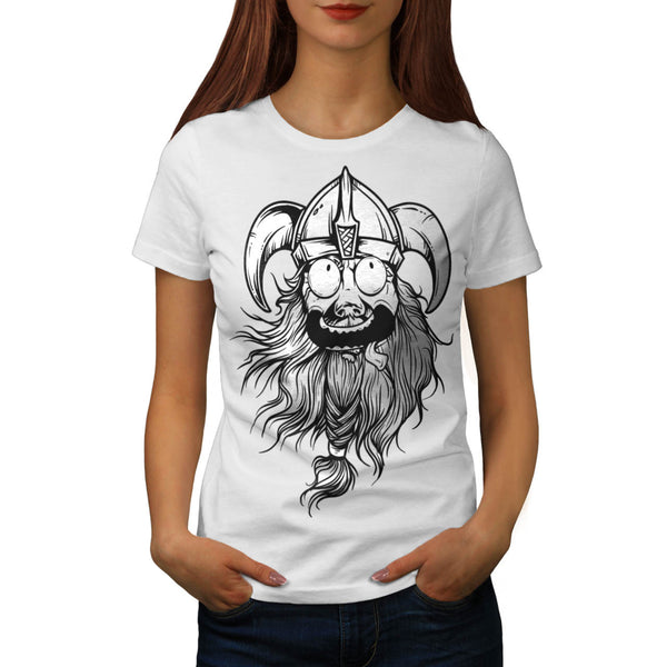Amazing Viking Face Womens T-Shirt