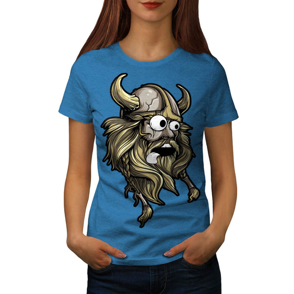 Amazing Viking Head Womens T-Shirt