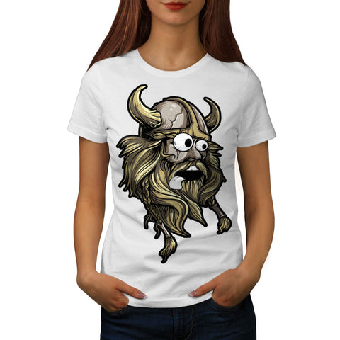 Amazing Viking Head Womens T-Shirt
