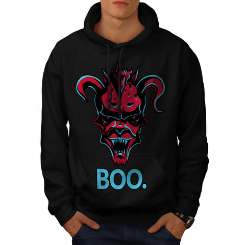 Devil Lair Scary Boo Mens Hoodie