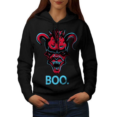 Devil Lair Scary Boo Womens Hoodie