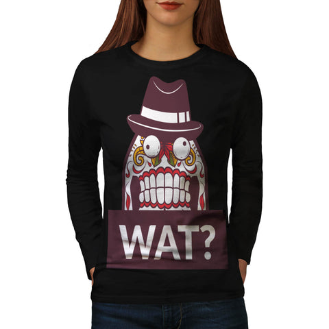 Gangster Beast What Womens Long Sleeve T-Shirt