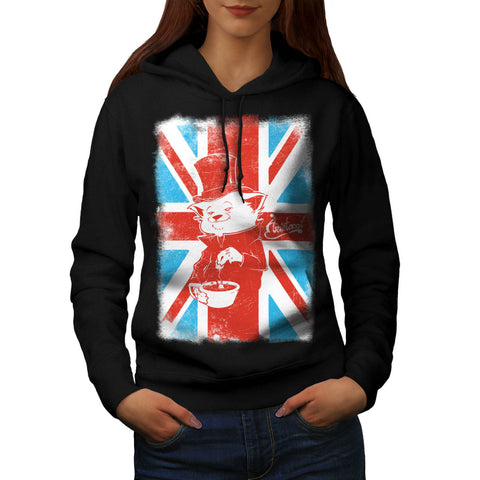 UK Cat Pet Aristocat Womens Hoodie