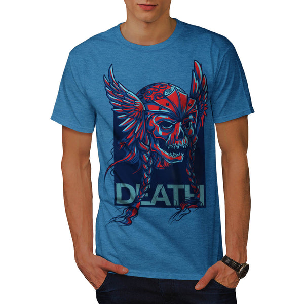 Death Skull Viking Mens T-Shirt