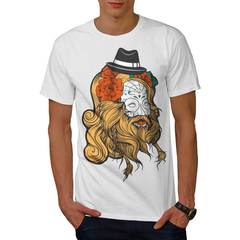 Gangster Viking Face Mens T-Shirt