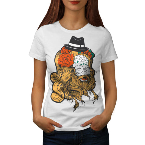 Gangster Viking Face Womens T-Shirt