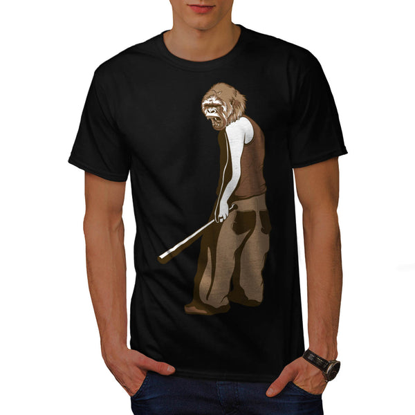 Monkey Bad Business Mens T-Shirt