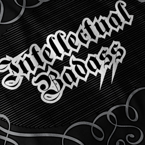 Intellectual Bad Ass Womens Hoodie