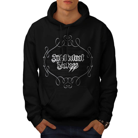 Intellectual Bad Ass Mens Hoodie