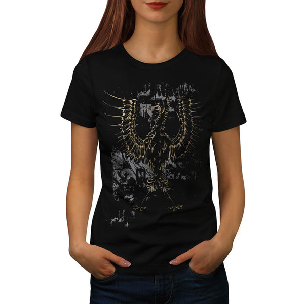Medieval Dragon Bird Womens T-Shirt
