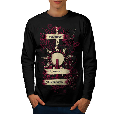Unbound Unbroken Sun Mens Long Sleeve T-Shirt