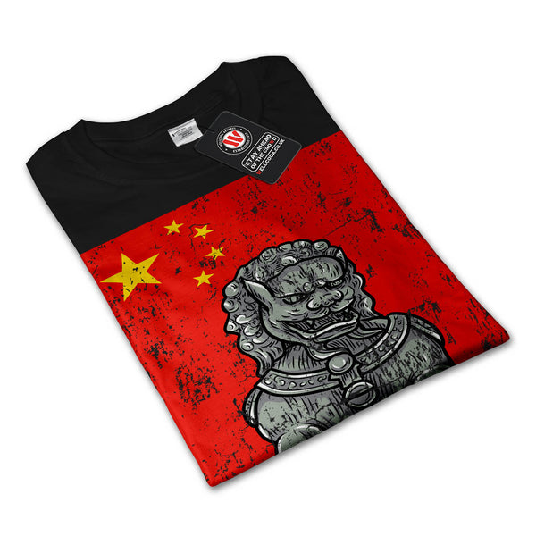 China Traditional Mens Long Sleeve T-Shirt