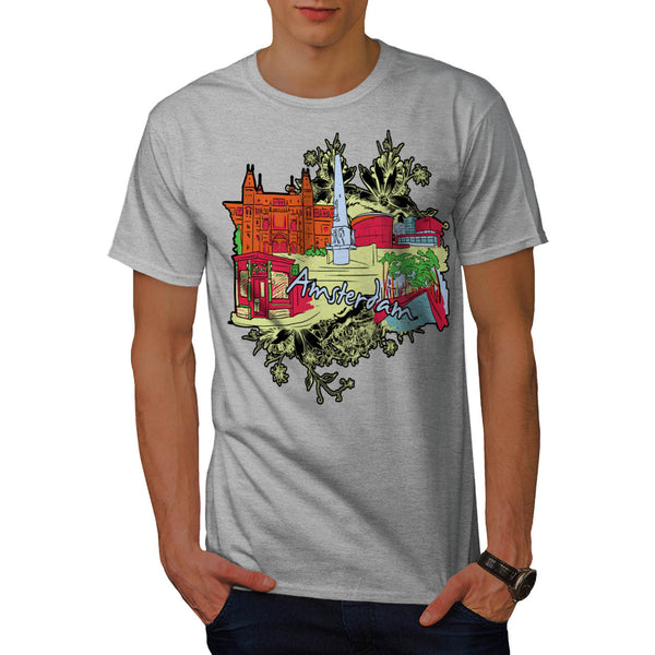Amsterdam Holland Mens T-Shirt