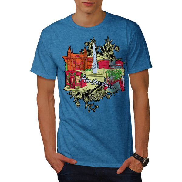 Amsterdam Holland Mens T-Shirt