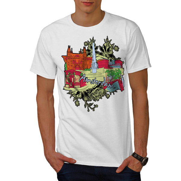 Amsterdam Holland Mens T-Shirt
