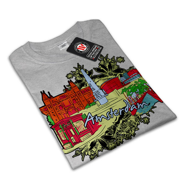 Amsterdam Holland Mens T-Shirt