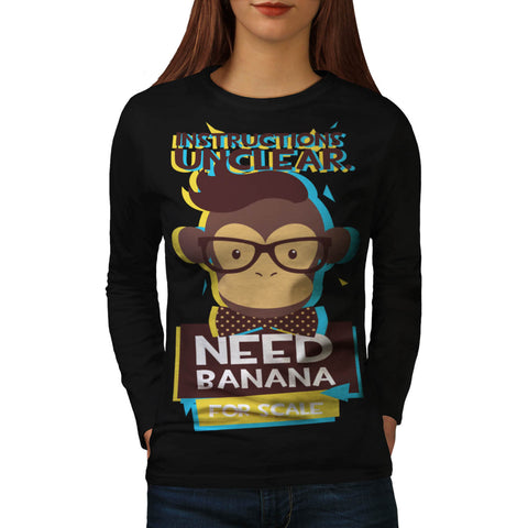 Instructions Unclear Womens Long Sleeve T-Shirt