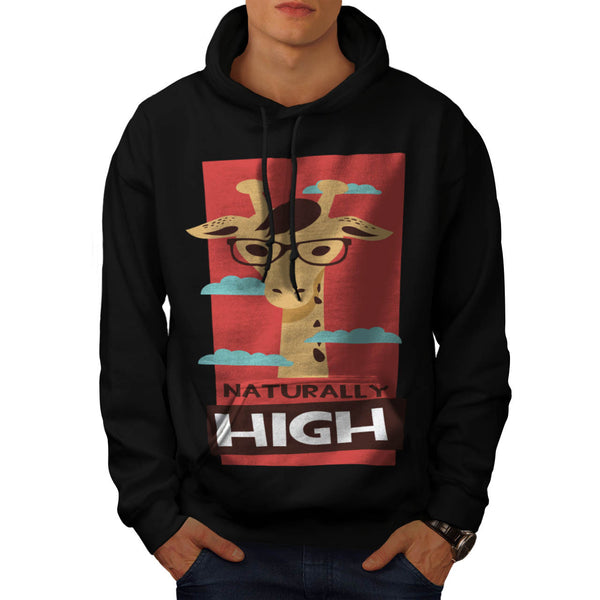 Naturally High Fun Mens Hoodie