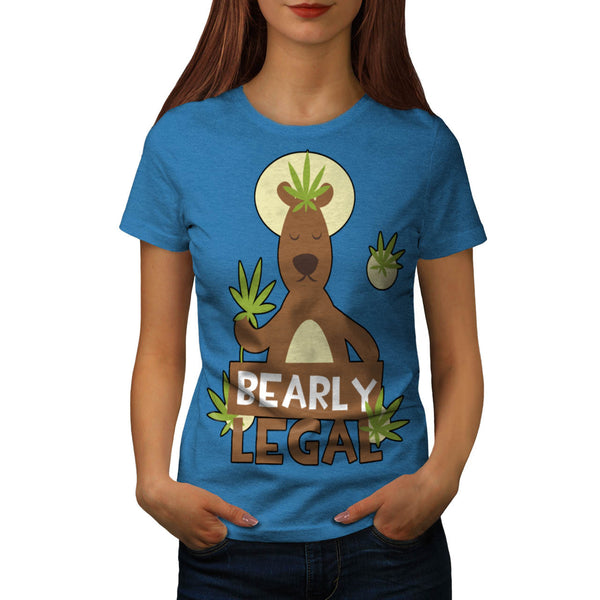 Bear Barely Legal Womens T-Shirt