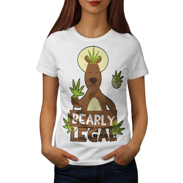 Bear Barely Legal Womens T-Shirt
