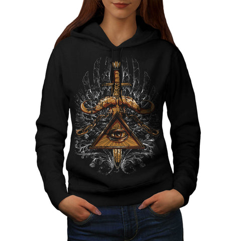 Illuminati Society Womens Hoodie