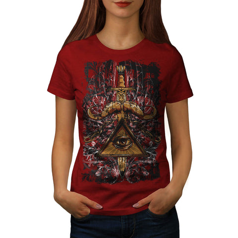 Illuminati Society Womens T-Shirt