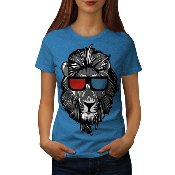 King Of Jungle Lion Womens T-Shirt