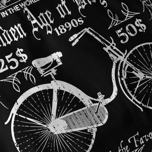 Golden Age Of Bikes Mens Hoodie