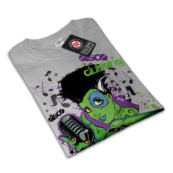 Music Addicted Ghost Mens T-Shirt