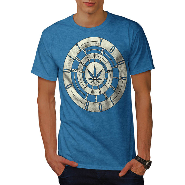 Dope Quit Job Ticket Mens T-Shirt