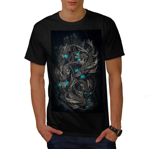Medieval Laser Fish Mens T-Shirt