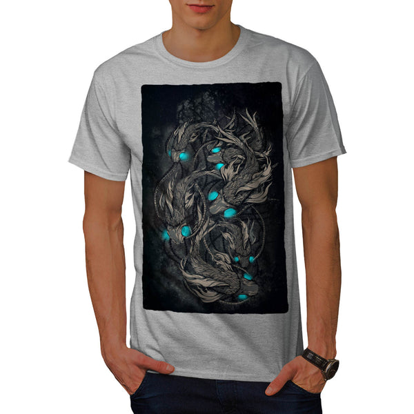 Medieval Laser Fish Mens T-Shirt