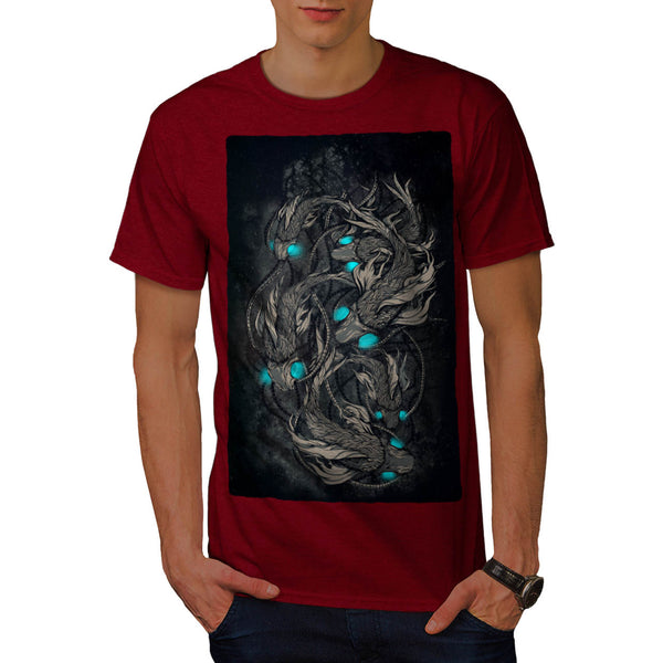 Medieval Laser Fish Mens T-Shirt