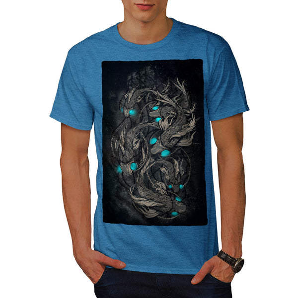 Medieval Laser Fish Mens T-Shirt