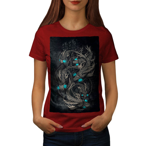 Medieval Laser Fish Womens T-Shirt
