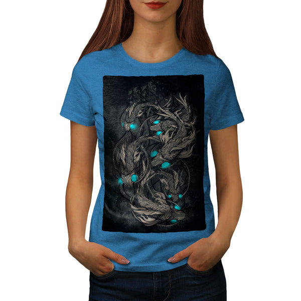 Medieval Laser Fish Womens T-Shirt