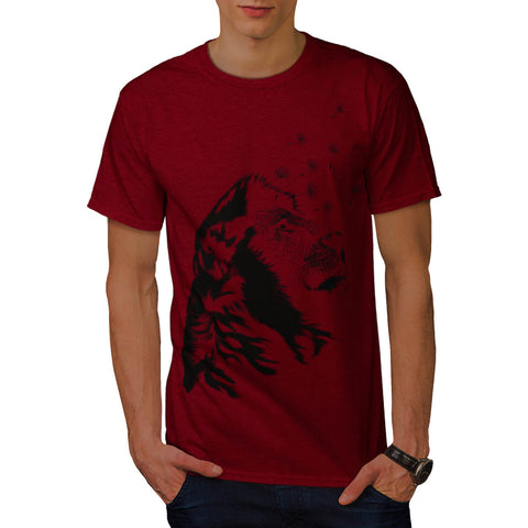 Amazing Jungle Lion Mens T-Shirt