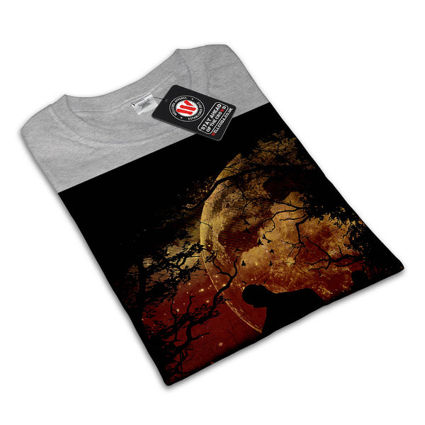 Moon Light Zombie Womens T-Shirt