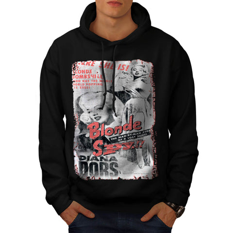 Diana Dors Blonde Mens Hoodie