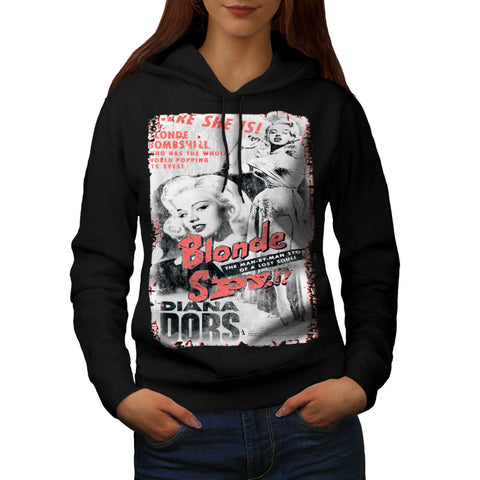 Diana Dors Blonde Womens Hoodie