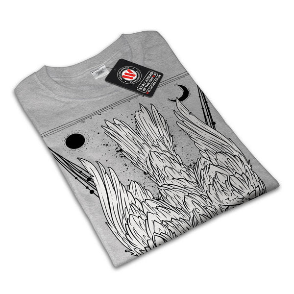 Crazy Crow Bird Life Womens T-Shirt