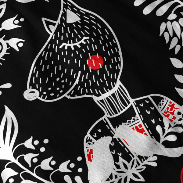 Delightful Cat Shape Mens Hoodie