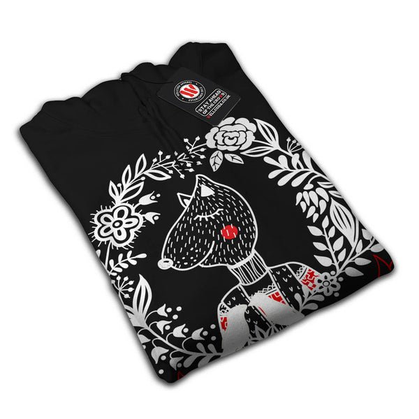 Delightful Cat Shape Womens Hoodie