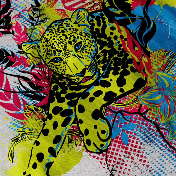 Leopard Panther Cat Womens T-Shirt
