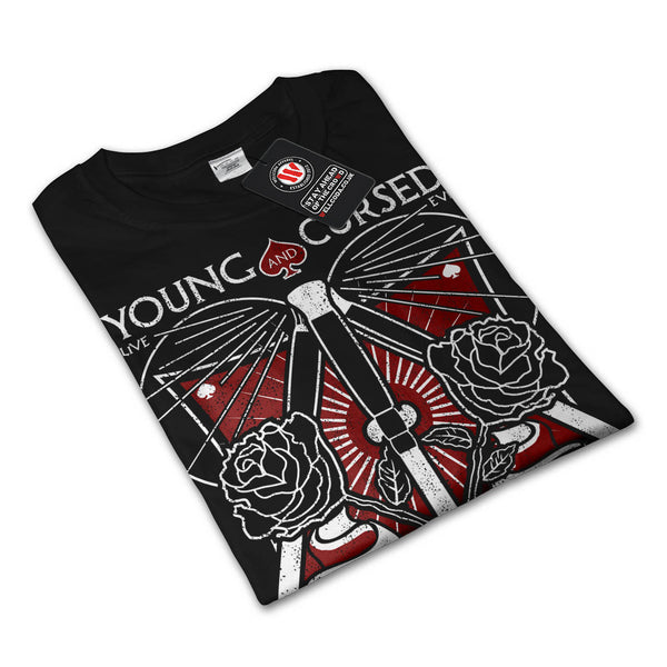 Young And Cursed USA Womens Long Sleeve T-Shirt