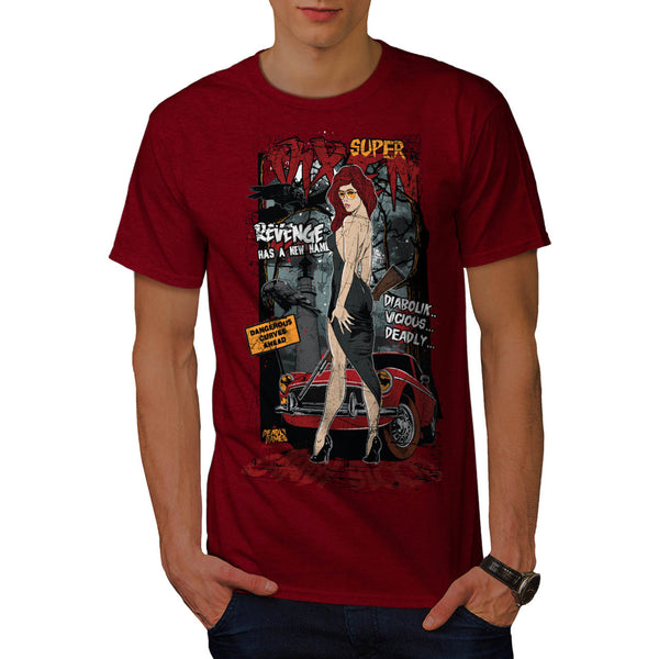 Super Vixen Horror Mens T-Shirt