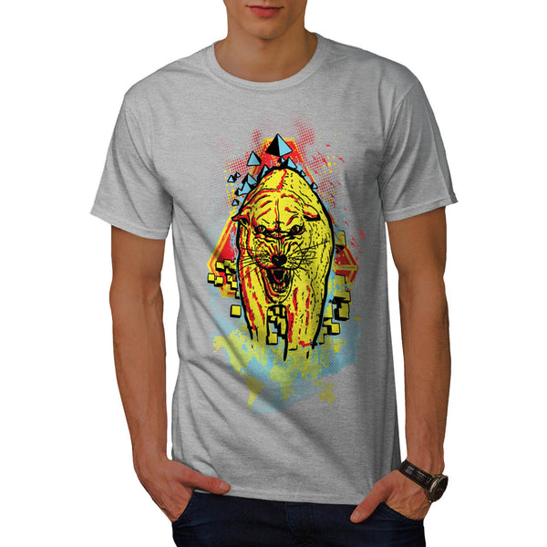 Jungle Cat Leopard Mens T-Shirt