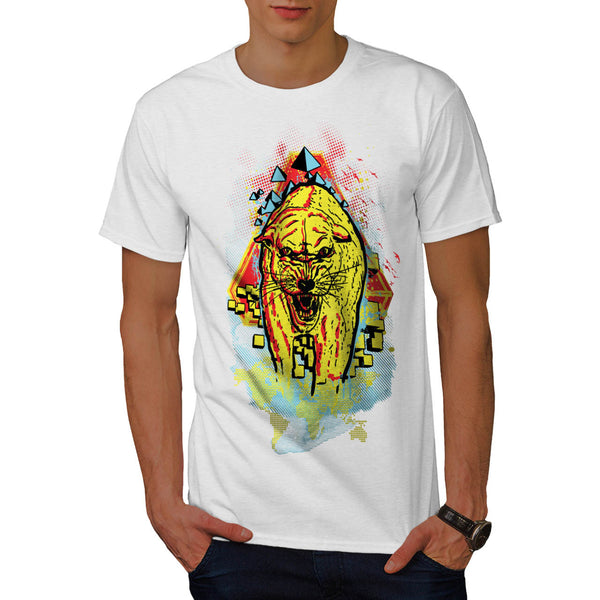 Jungle Cat Leopard Mens T-Shirt