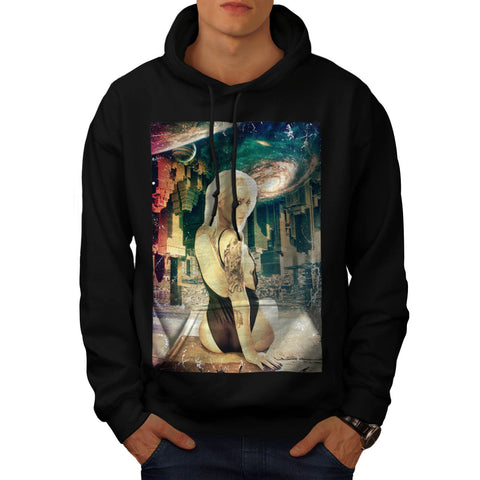 Bikini Model City US Mens Hoodie