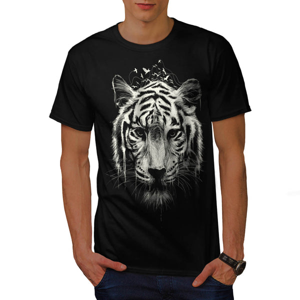 Bengal Tiger Face Mens T-Shirt